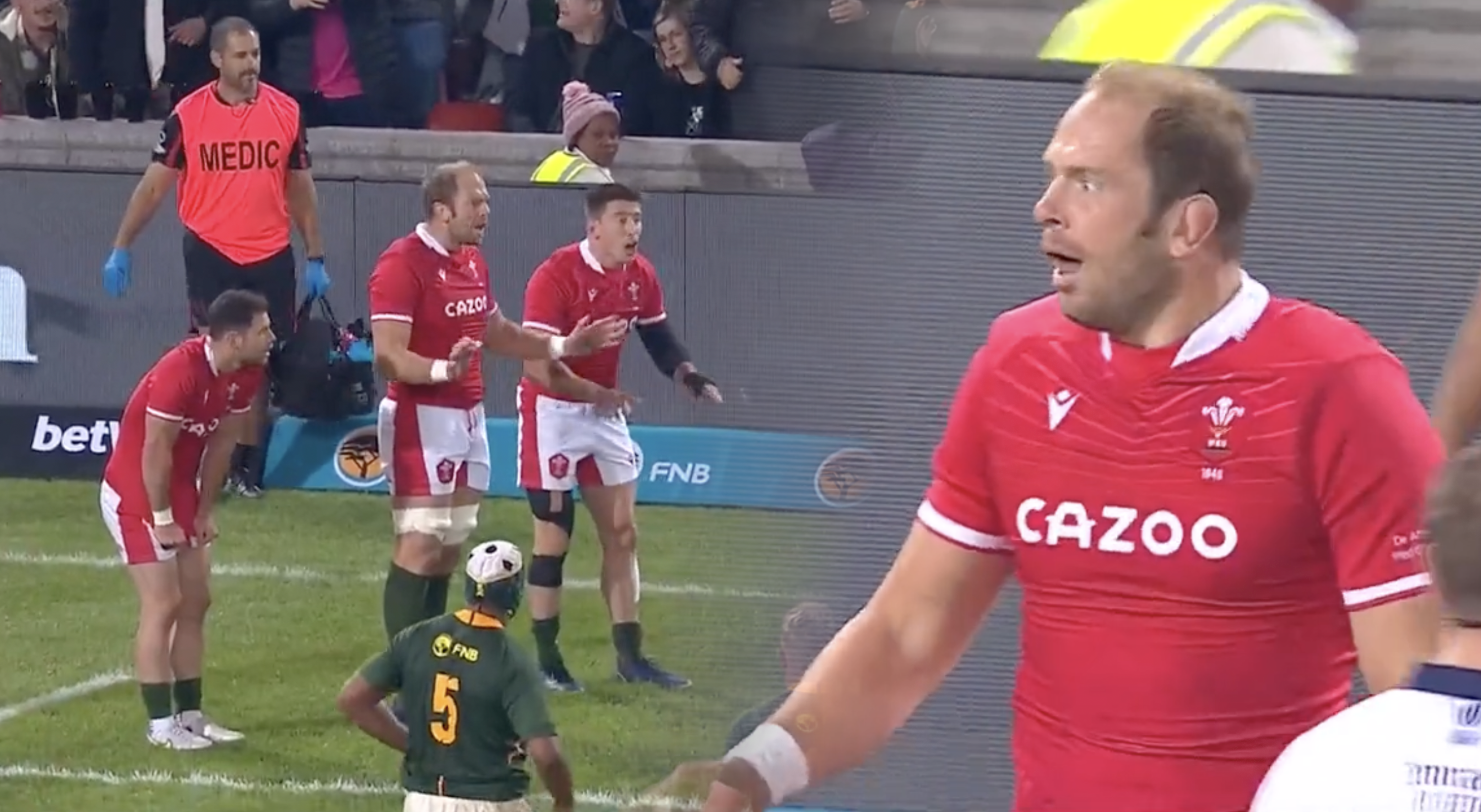 New angle shows Alun Wyn Jones fooled the entire world with shameful acting