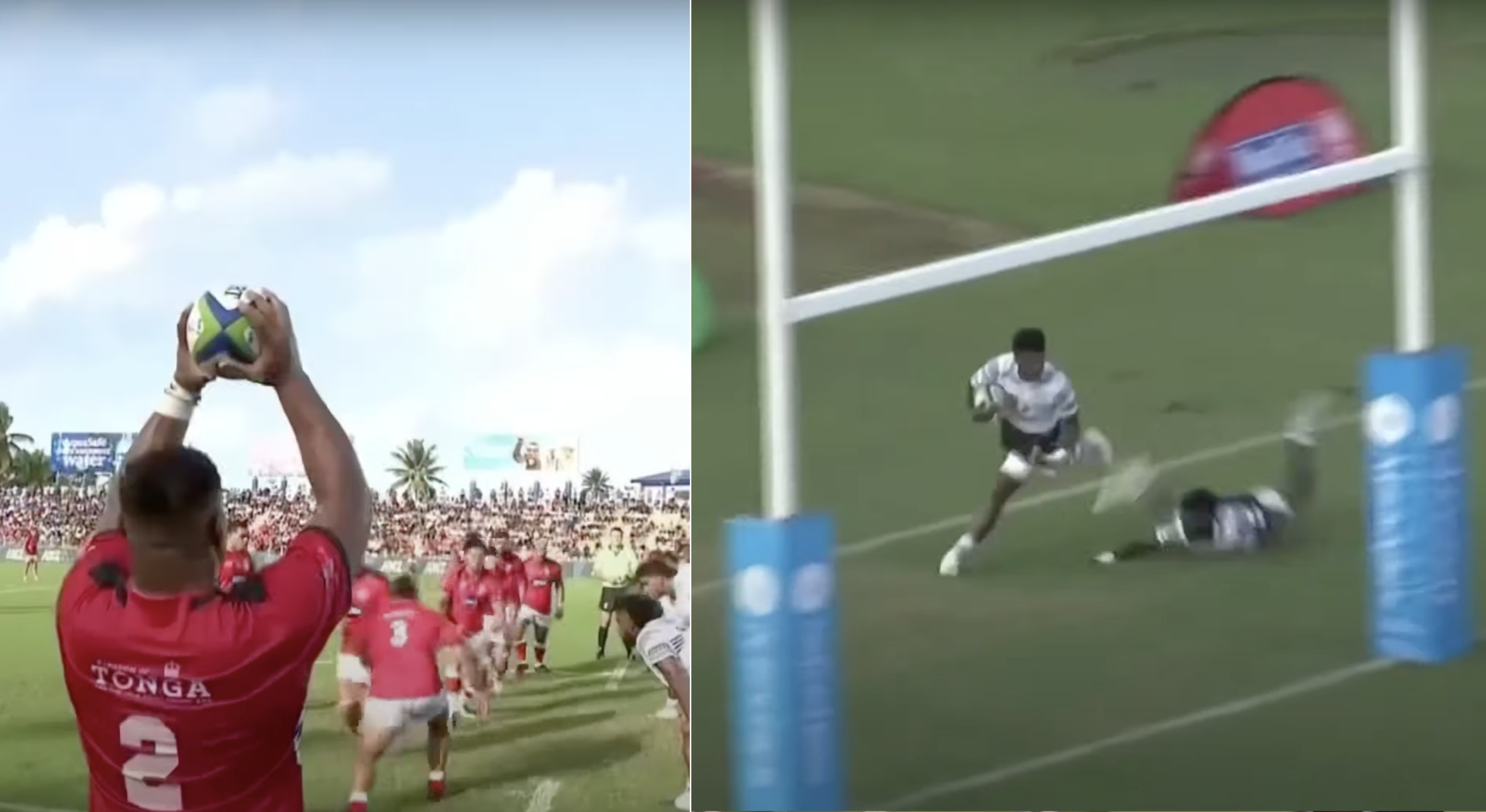 Fiji turn 5m defensive lineout into stunning length of the field team try