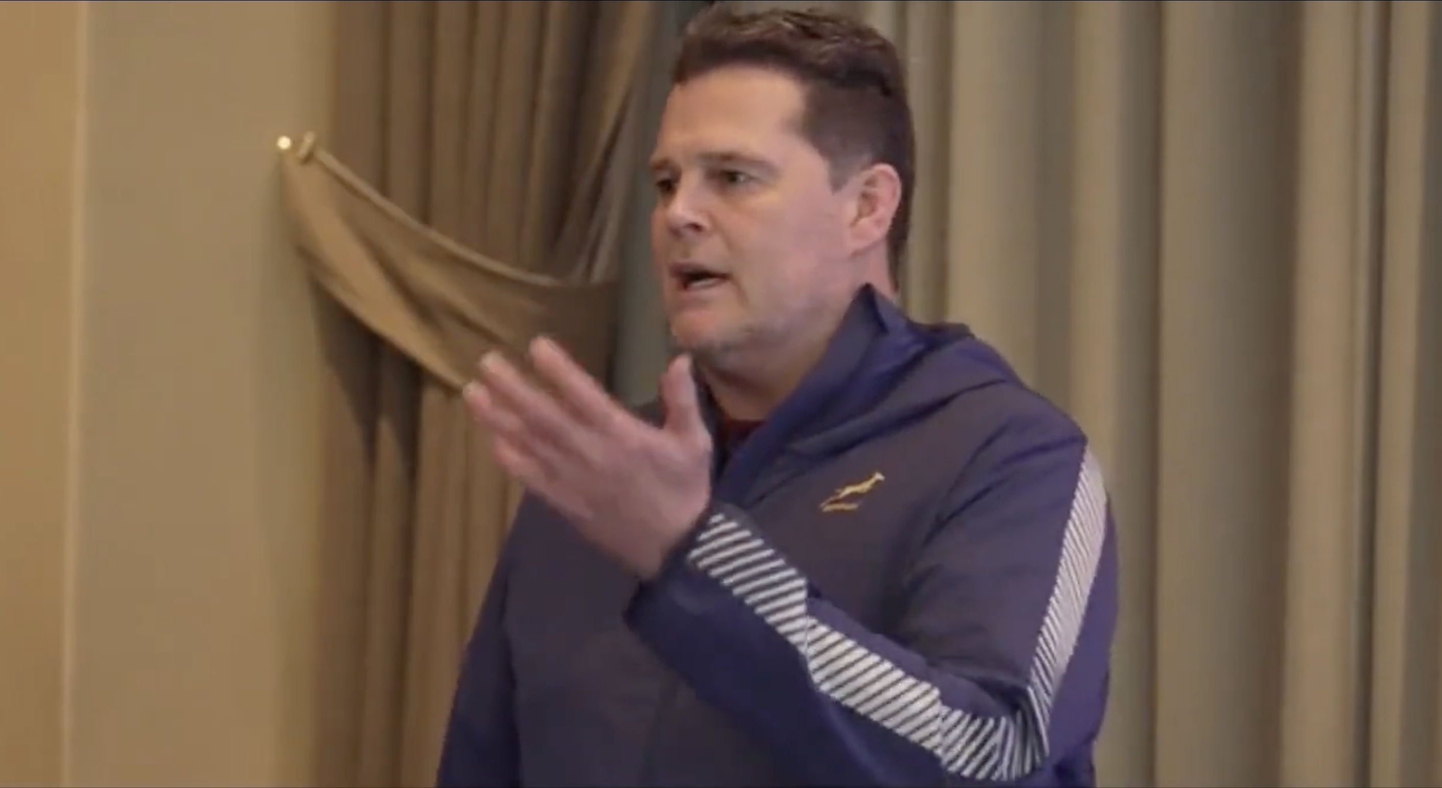 Rassie Erasmus leaks another video after Boks' series with Wales