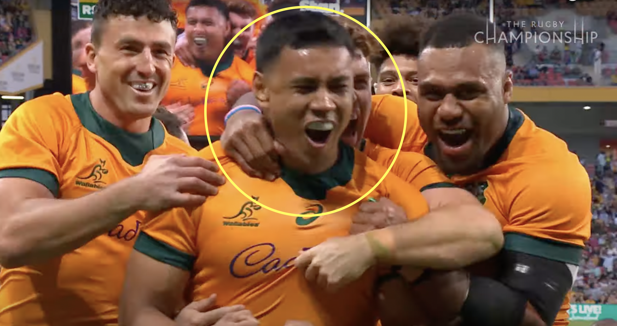 Samu Kerevi called out by Wallabies teammate online
