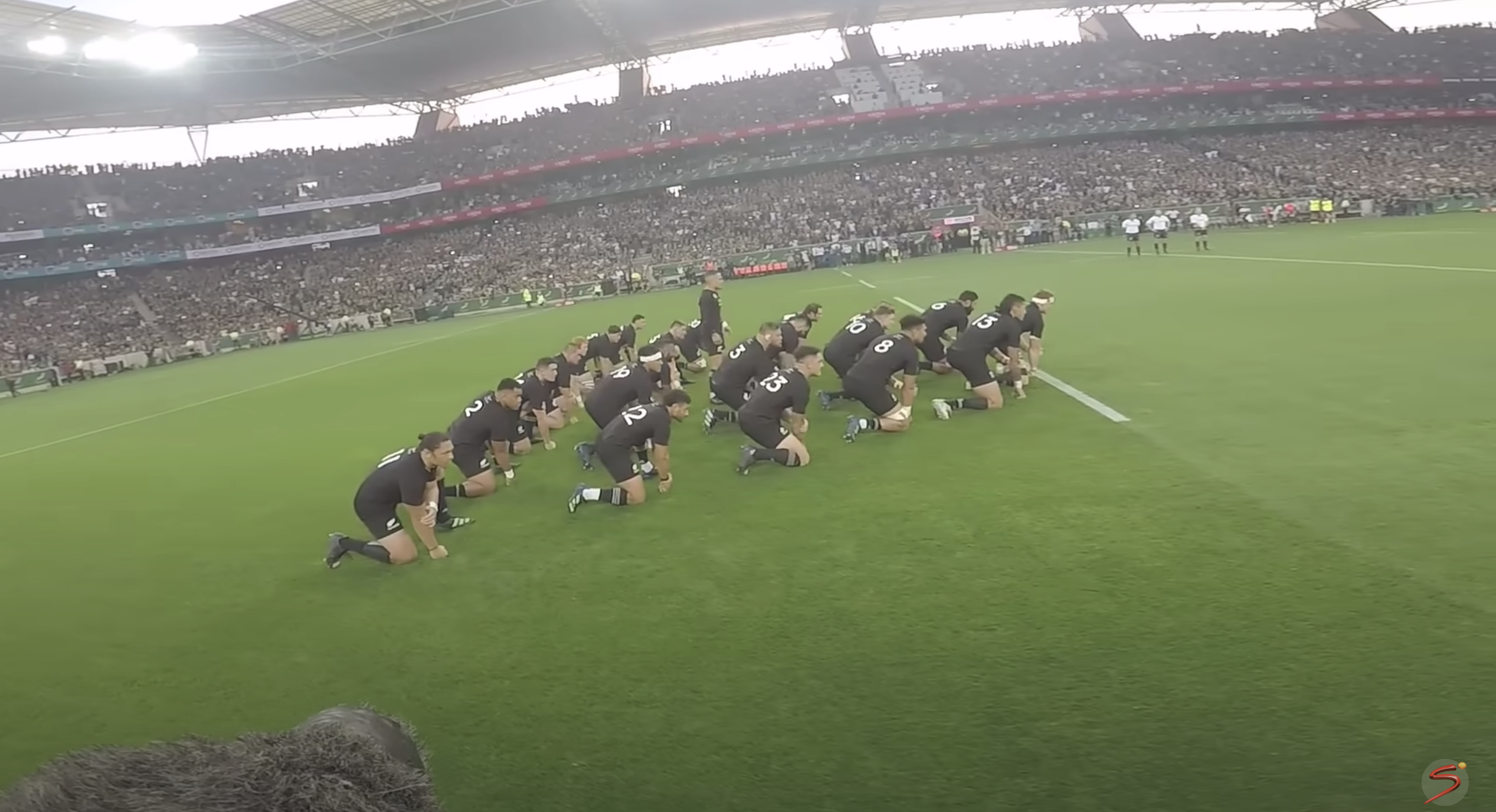 Unique view of the haka goes viral