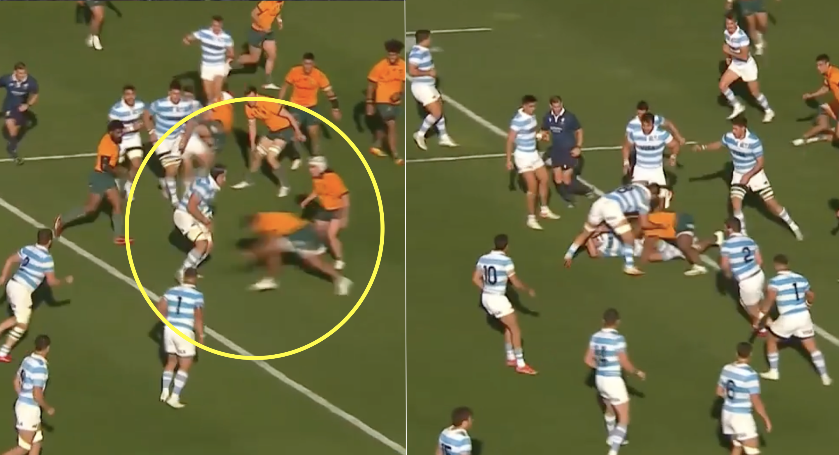 Tongan Thor crushes Argentinian enforcer with 265 kg collision