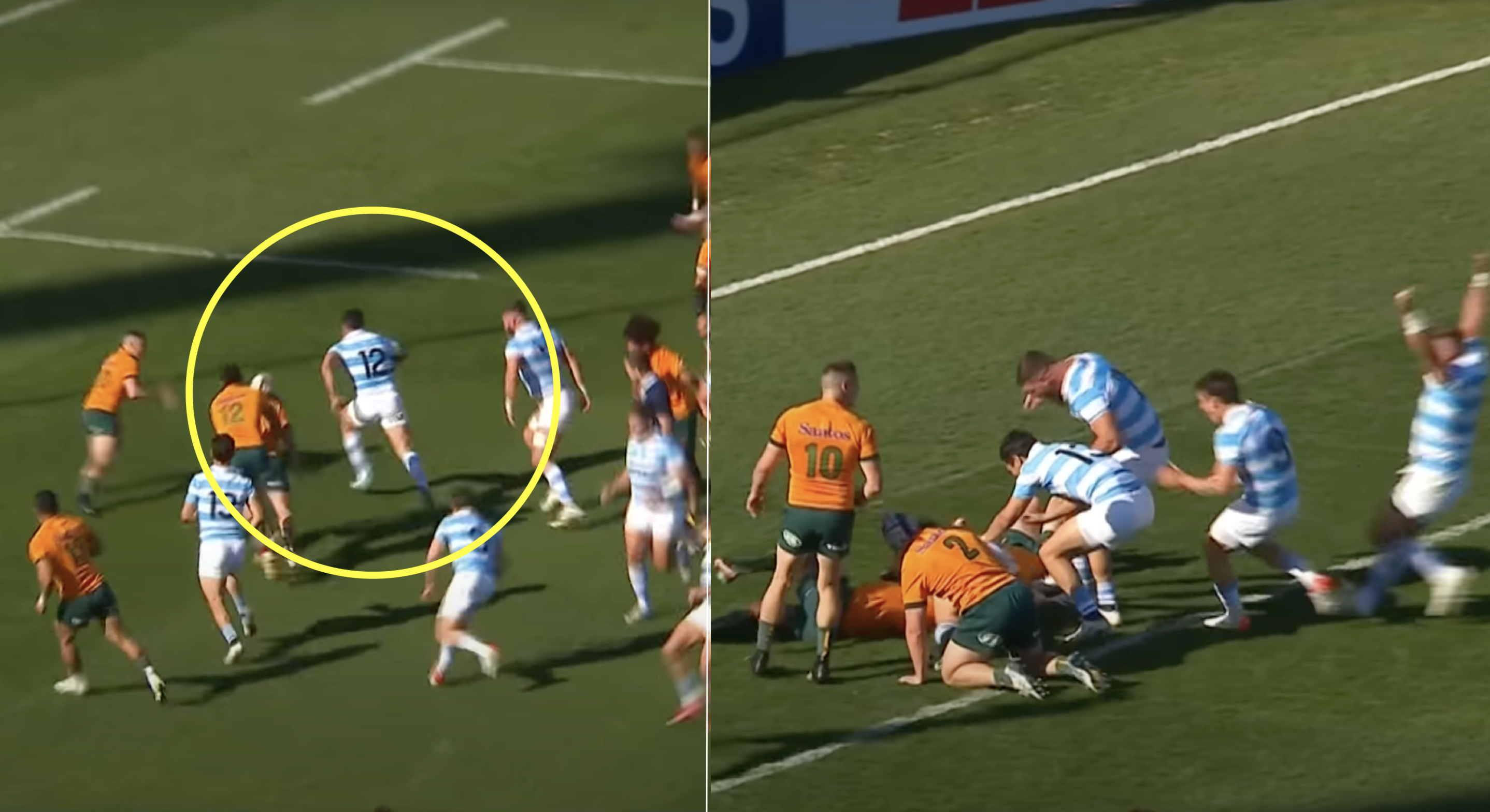 Wallabies get sold the strangest dummy of all time