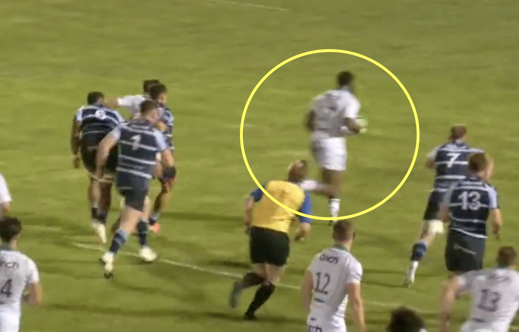 Saints prop deserved a new contract for this outrageous sidestep alone