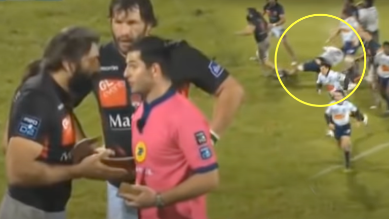 Unimaginable how Sebastien Chabal only got a yellow for knockout punch