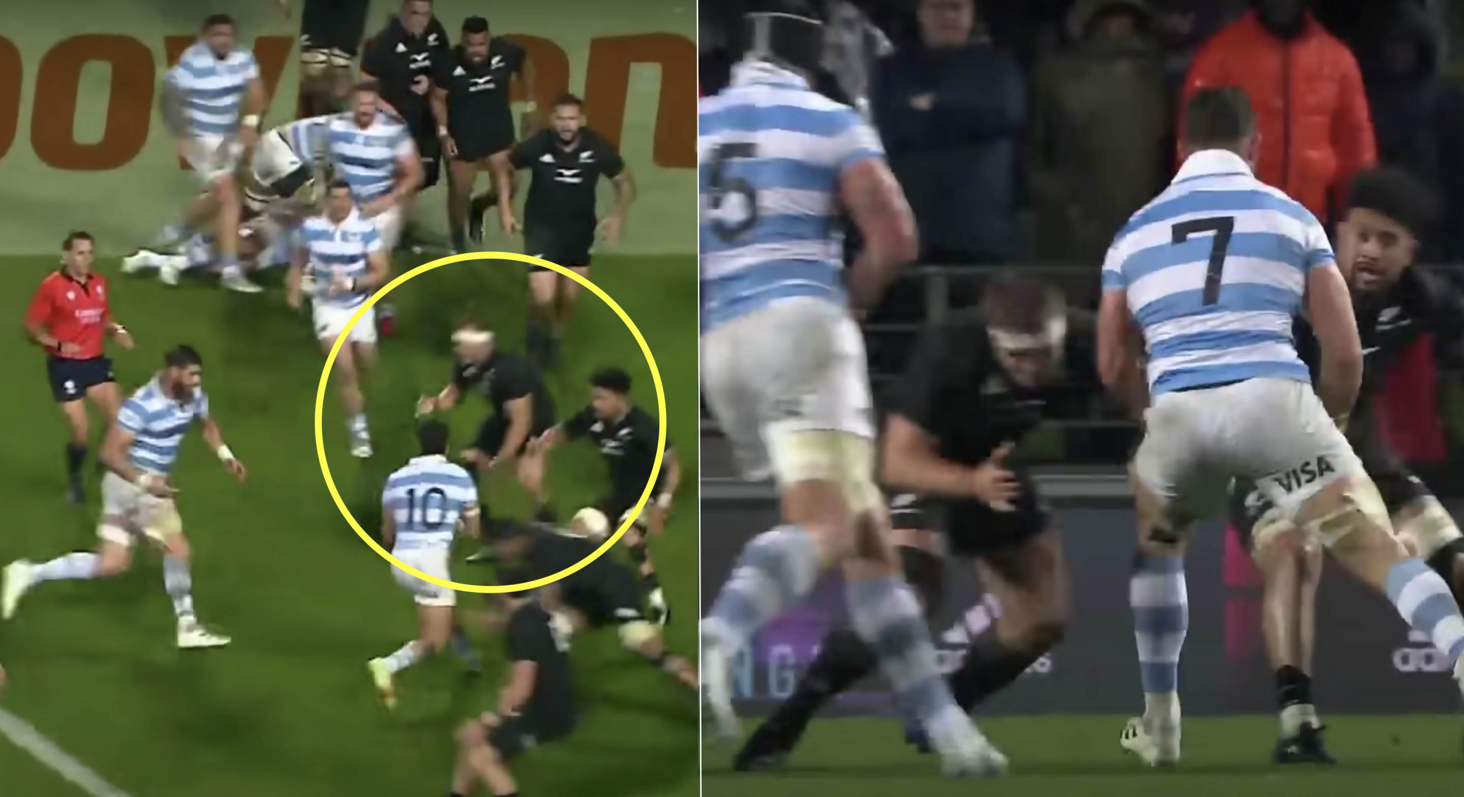 The Sam Cane hit that summed up the All Blacks' performance