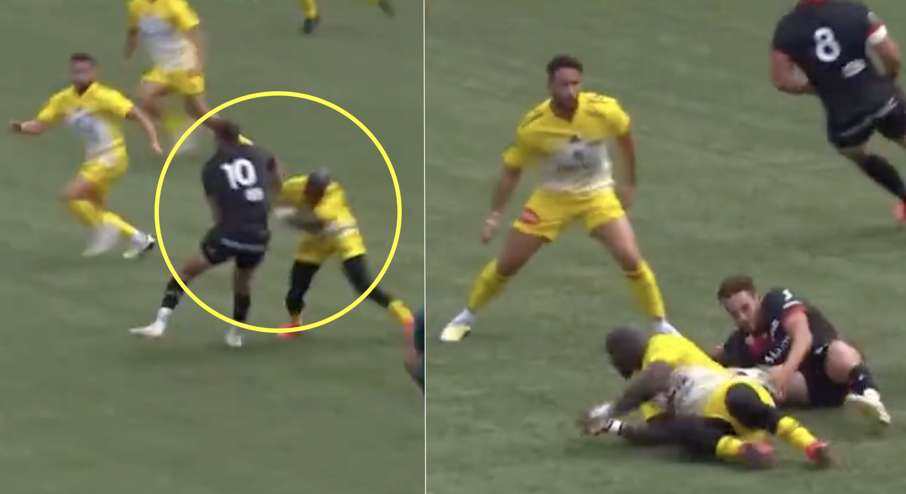 Ex Bok who was dropped for defence puts in savage tackle