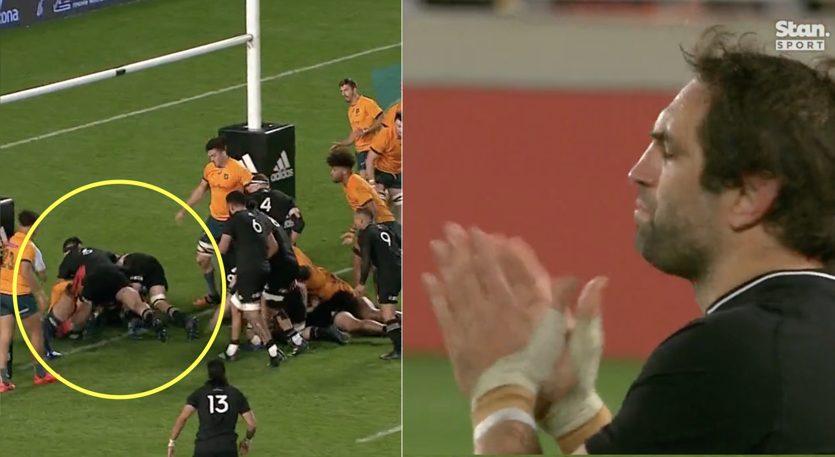 Sam Whitelock quietly produces the greatest finish of all time