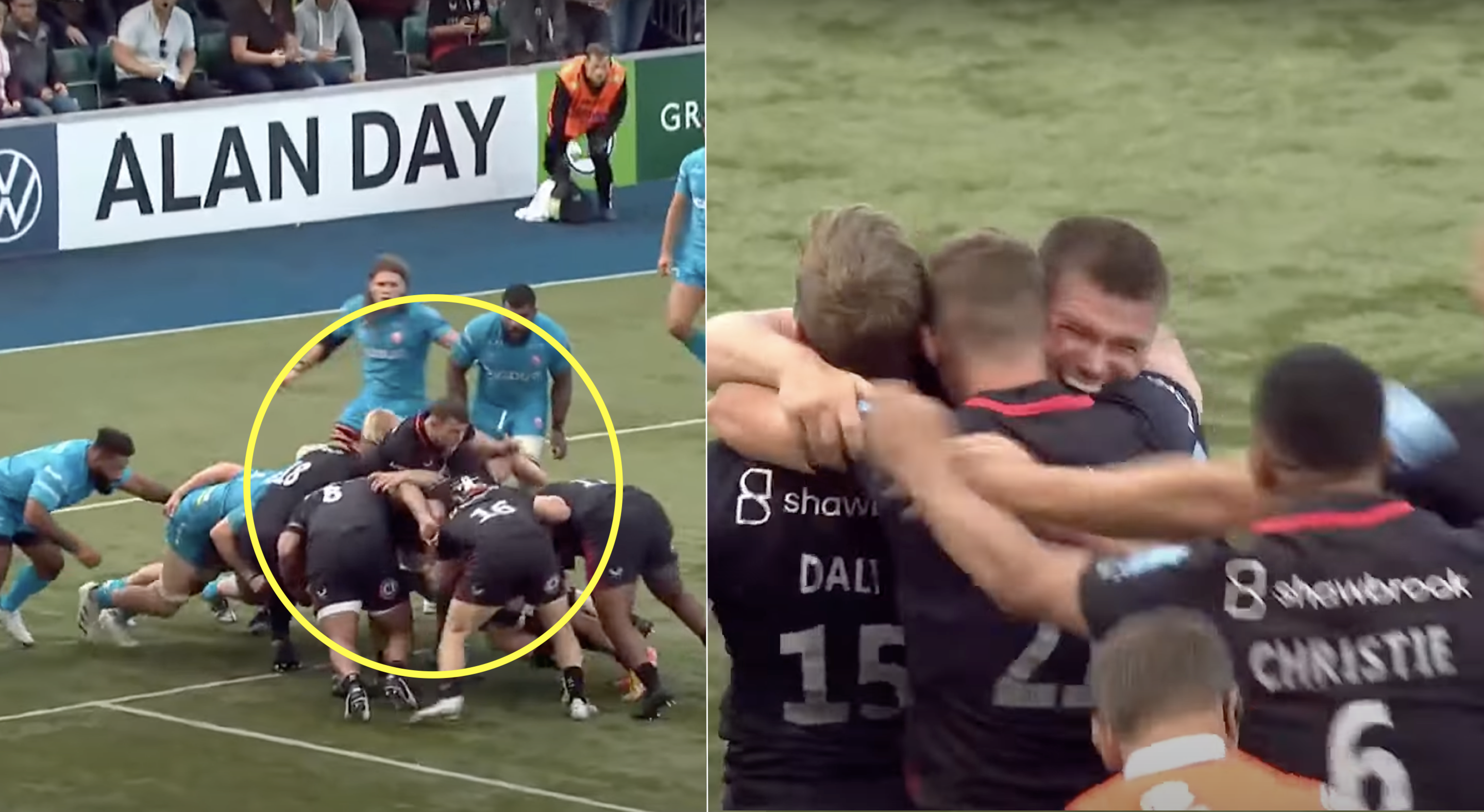 Saracens' new highly controversial tactic for match winning try