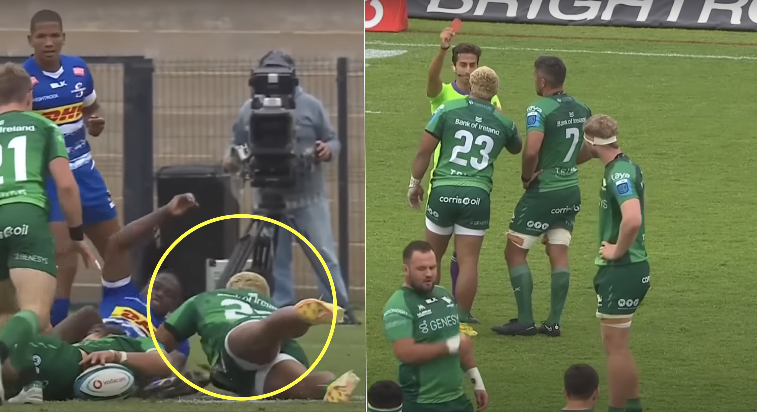 Ireland star's shocking red card only made worse by his treatment of referee
