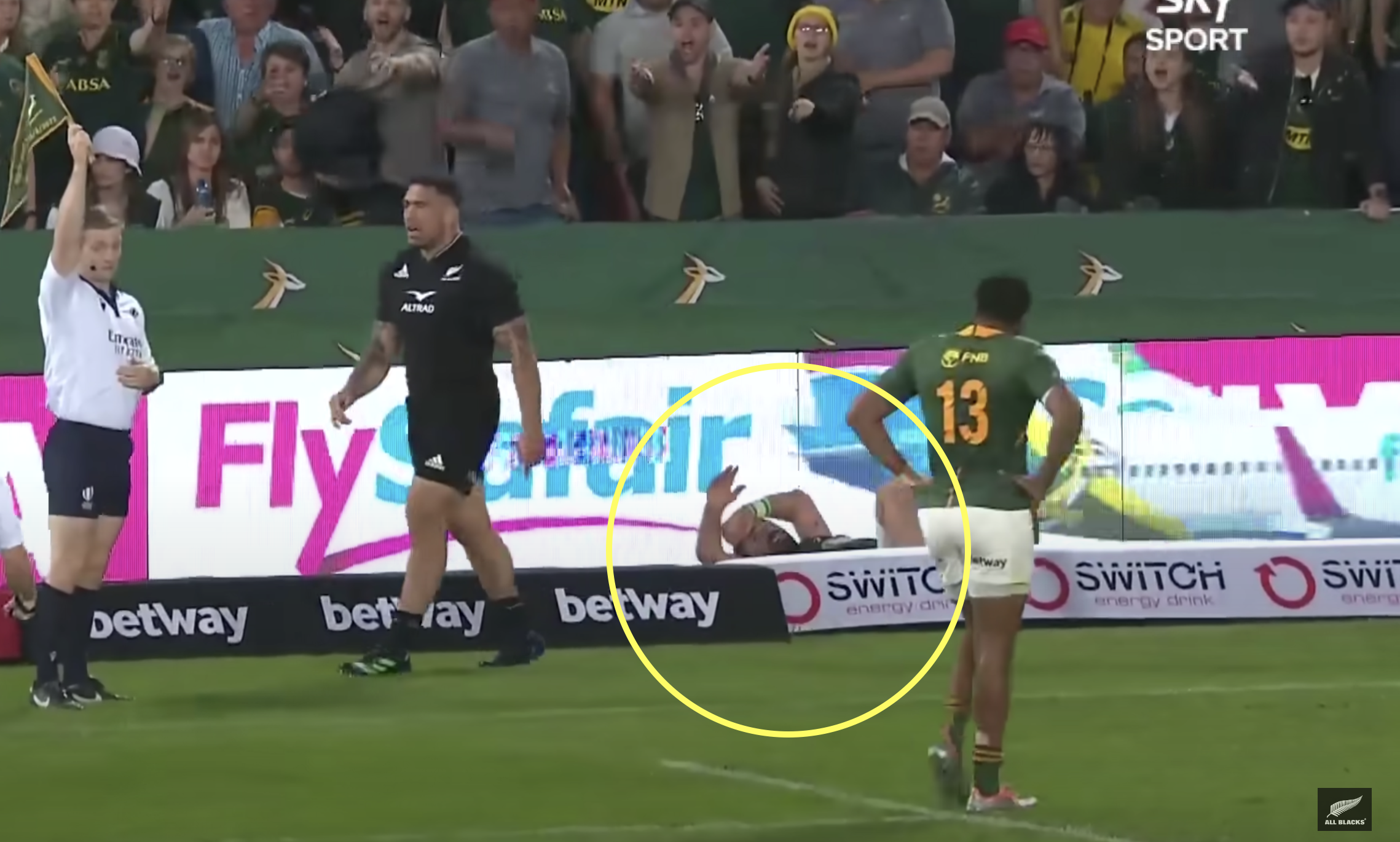 Bok produced his own Nic White moment against the All Blacks that went unnoticed