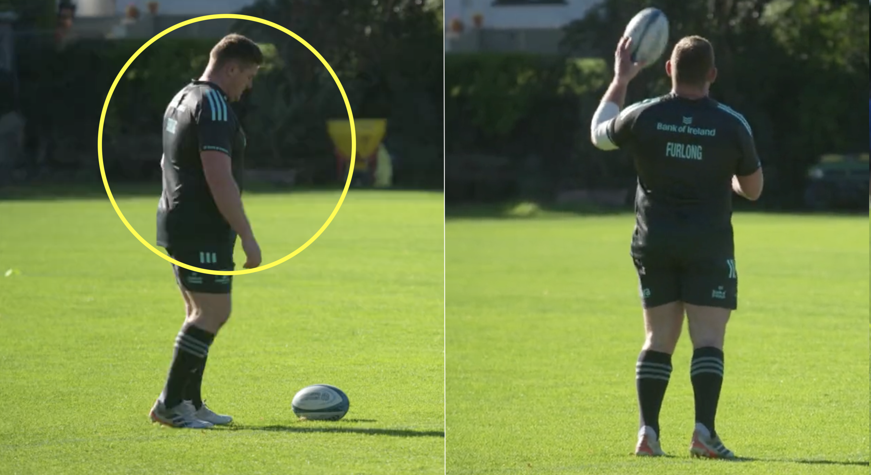 Tadhg Furlong shows again he's a No10 trapped inside a 125kg body