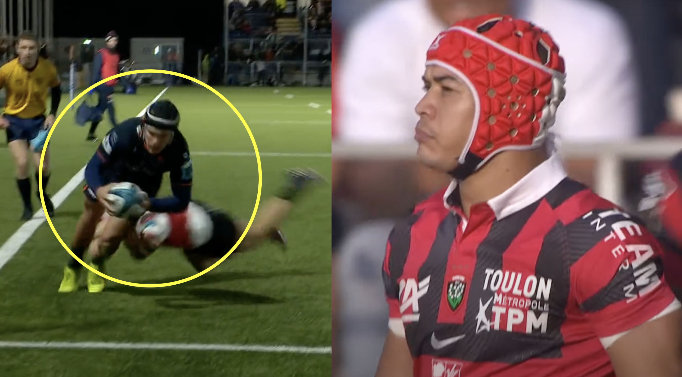 Cheslin Kolbe scores the exact same try as his idol Darcy Graham