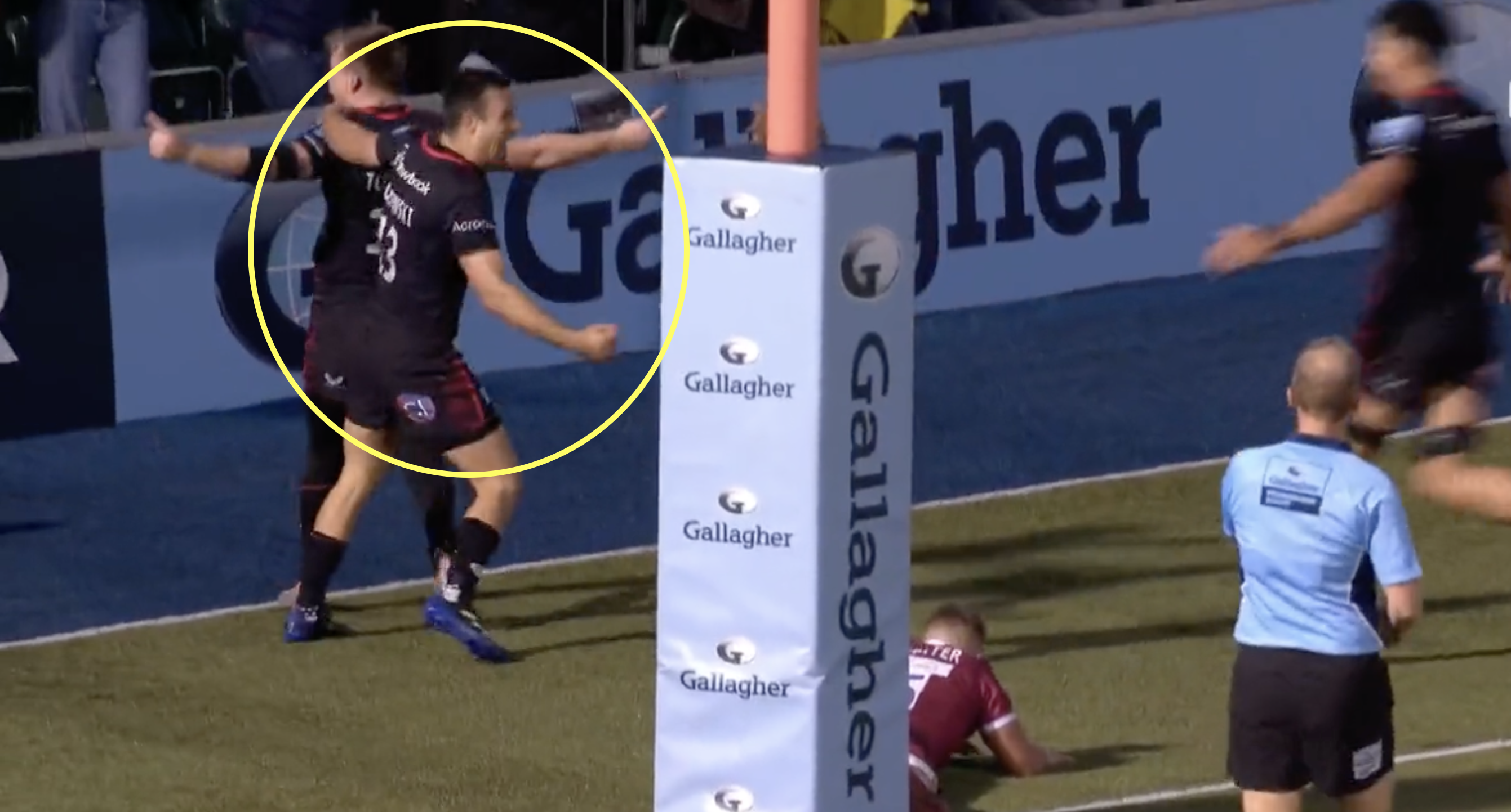Saracens star produces some world class trolling in latest win