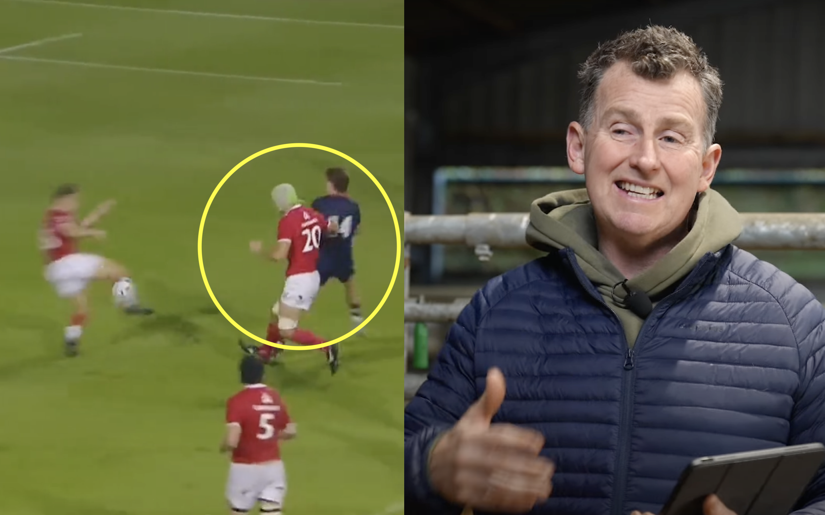 Nigel Owens explains this bizarre moment that confused the rugby world