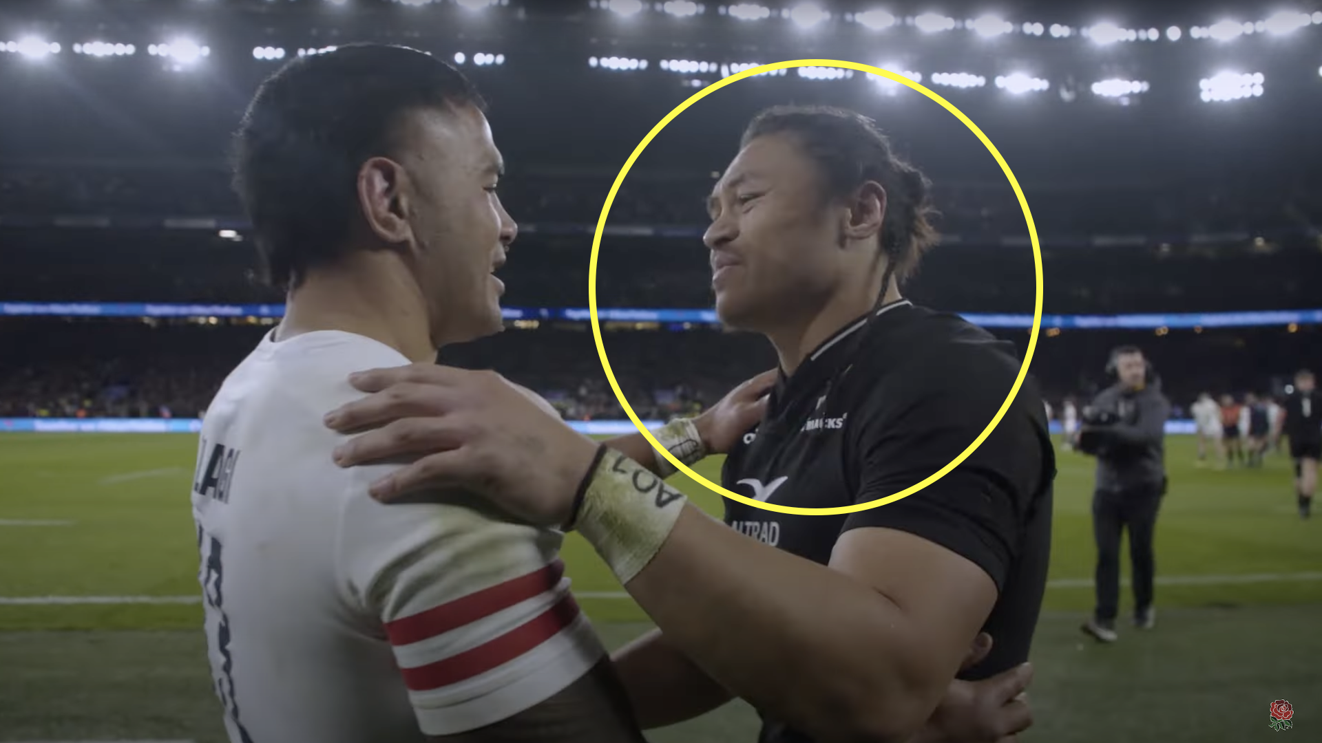 What All Blacks star said to Manu Tuilagi after having to tackle him