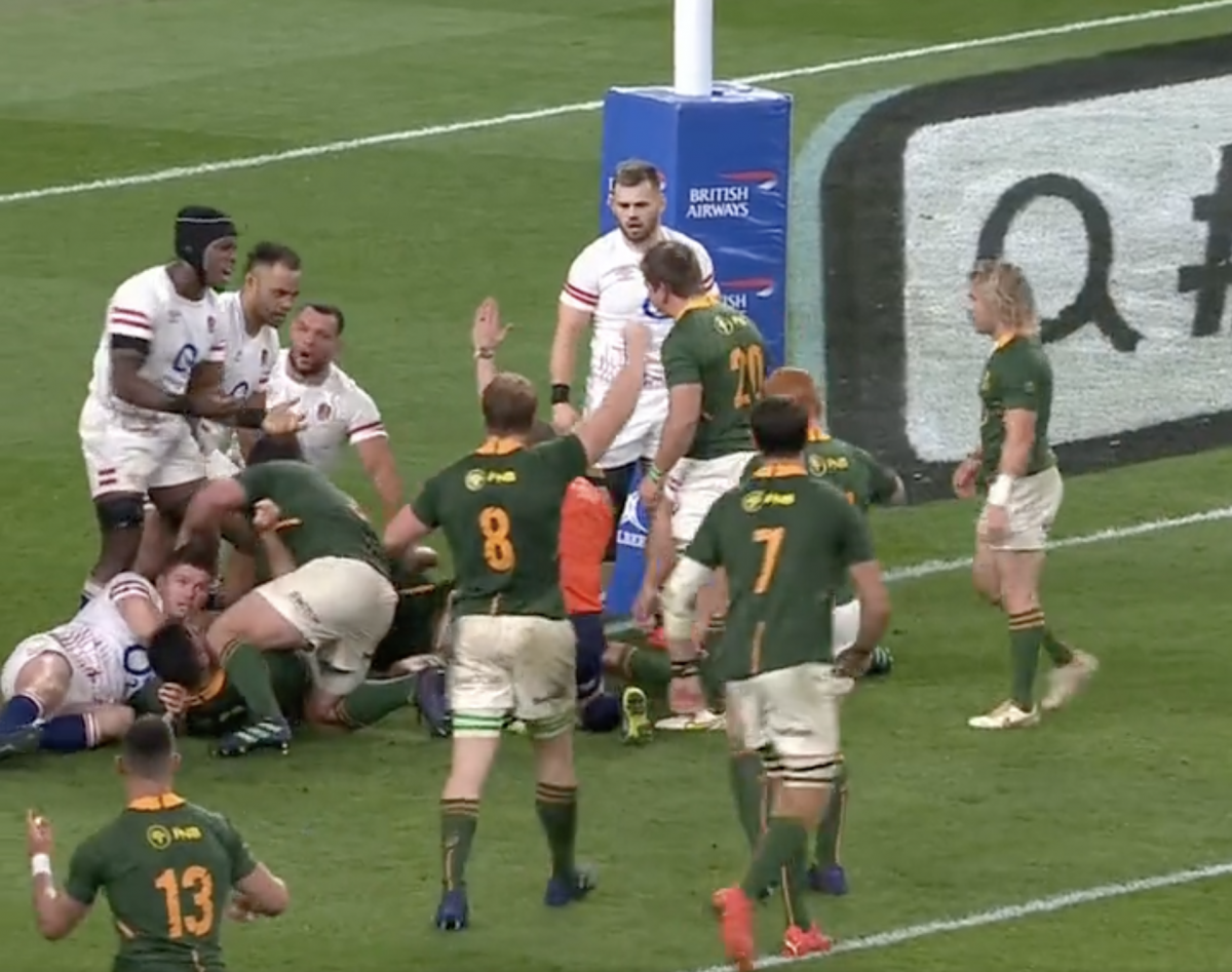 The Moment Eben Etzebeth Finally Put Maro Itoje Battle To Bed In Savage Fashion Rugby Onslaught