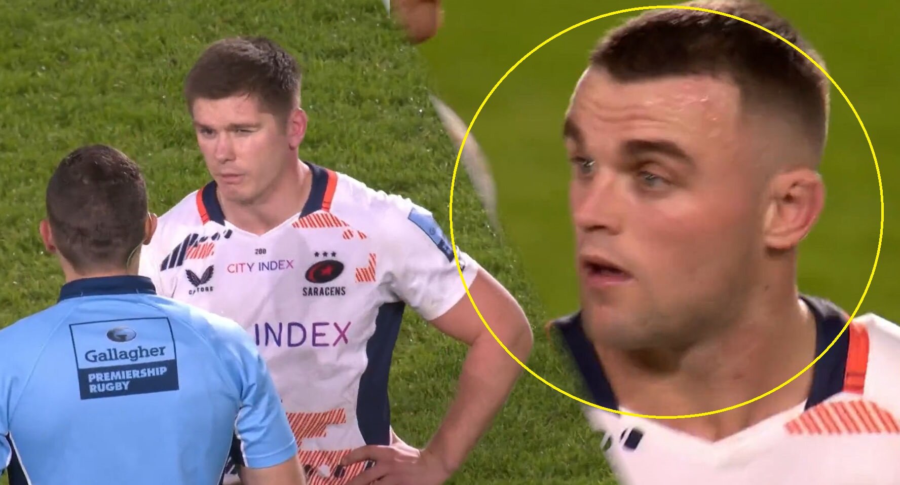 Ben Earl's first red card gets Owen Farrell seal of approval