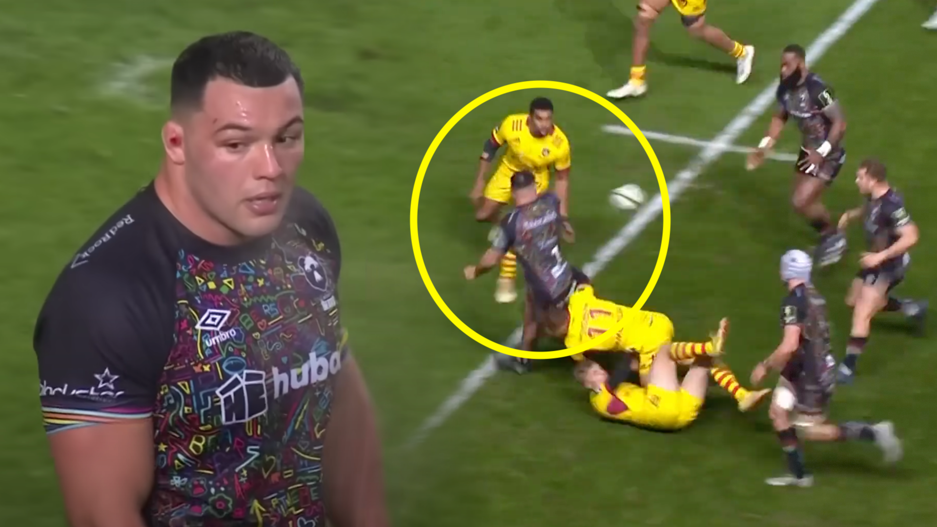 Ellis Genge and Semi Radradra combining is game over for defences