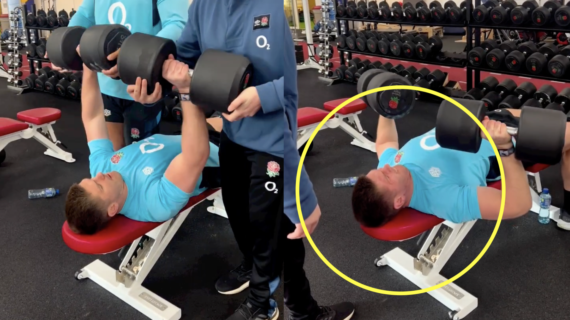 Owen Farrell all but confirms GOAT status with prop-like strength in gym