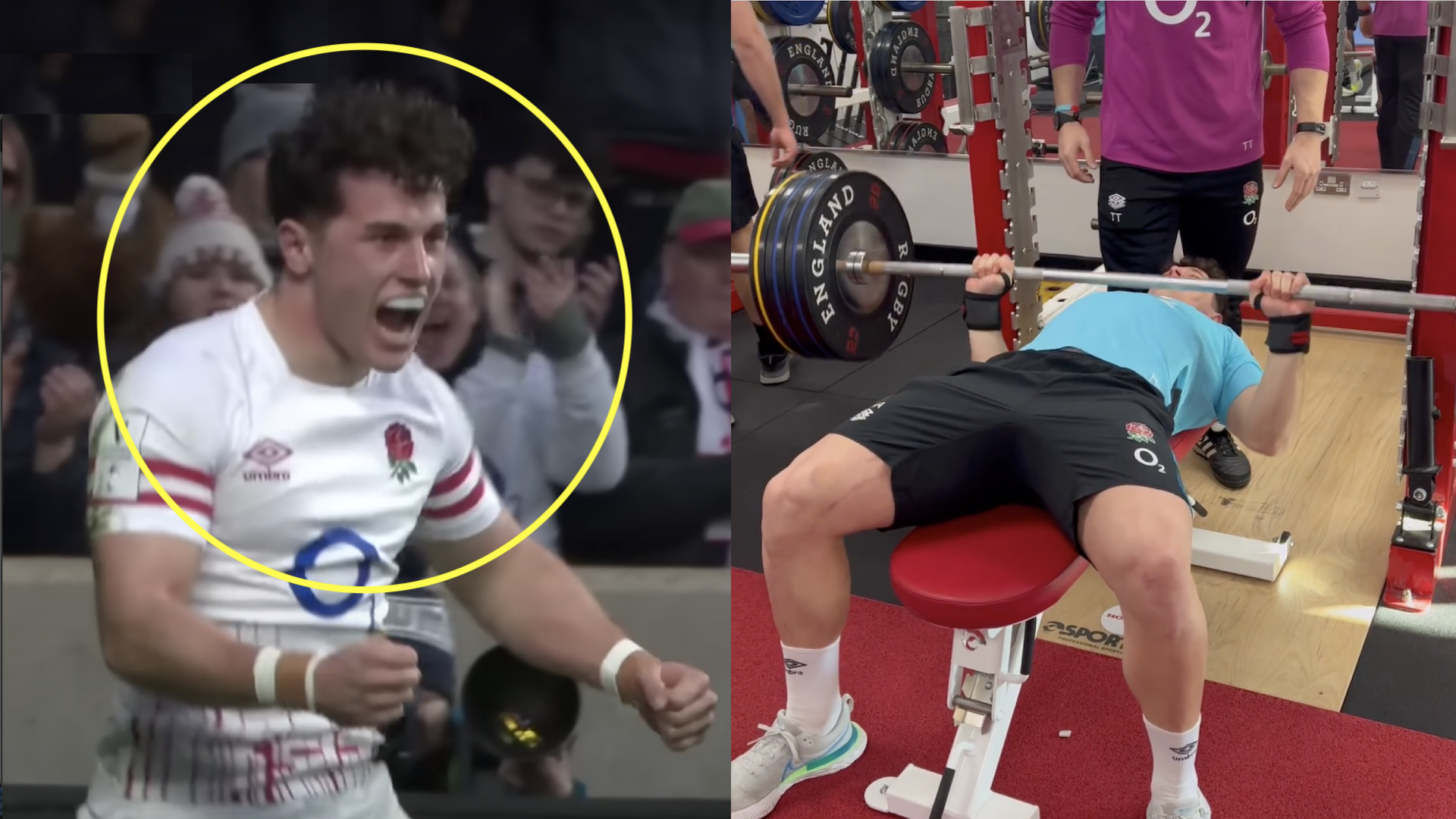 Henry Arundell officially a freak of nature with massive bench press