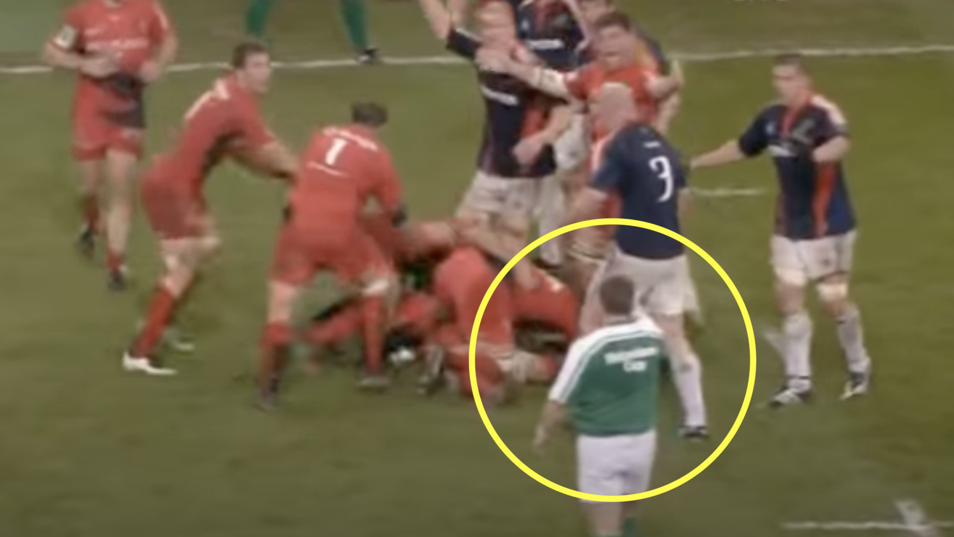 Strange scenes as ex France lock calls out Nigel Owens 15 years after Euro Final