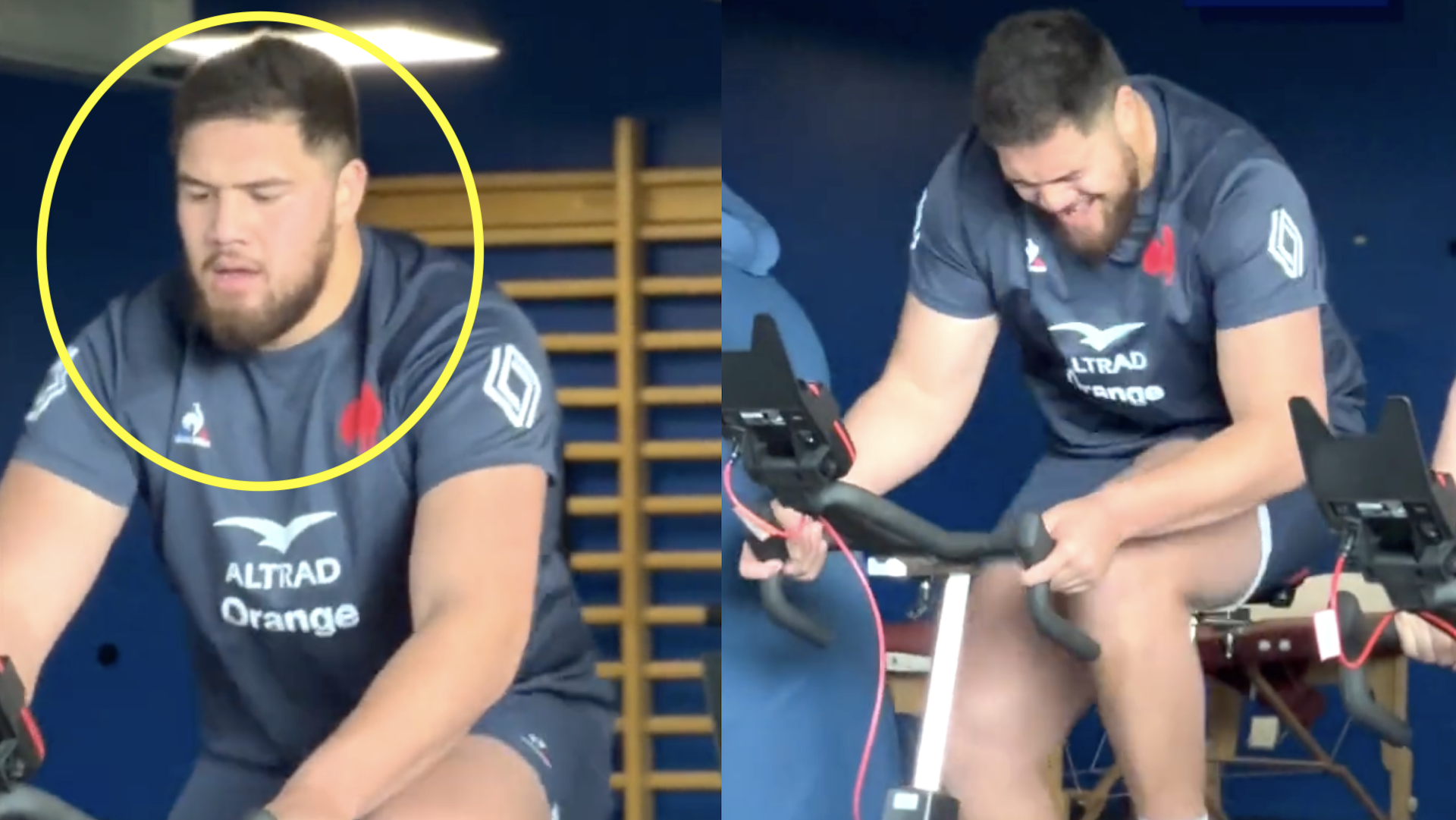 Uncapped 145kg beast spotted in France camp this week