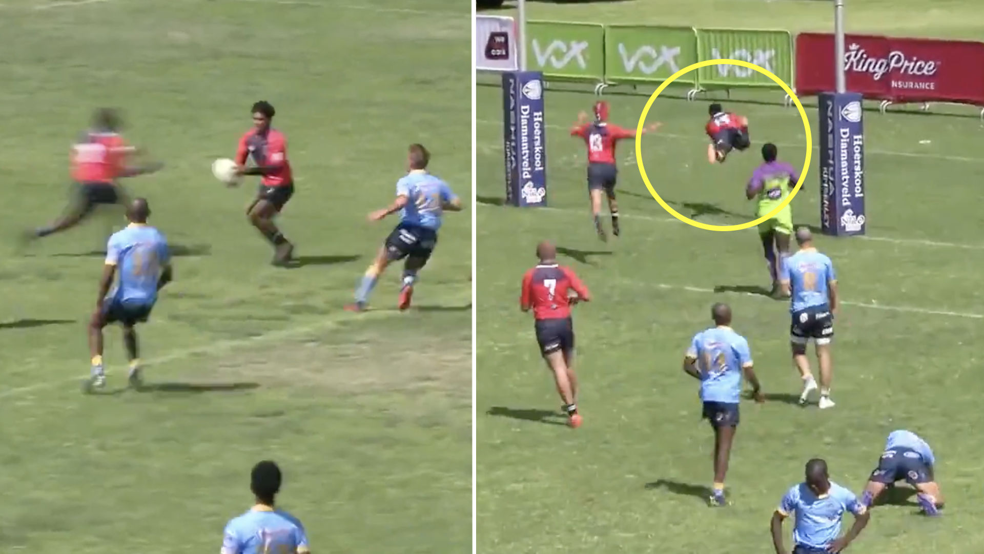 South Africa schools match goes viral with try for the ages