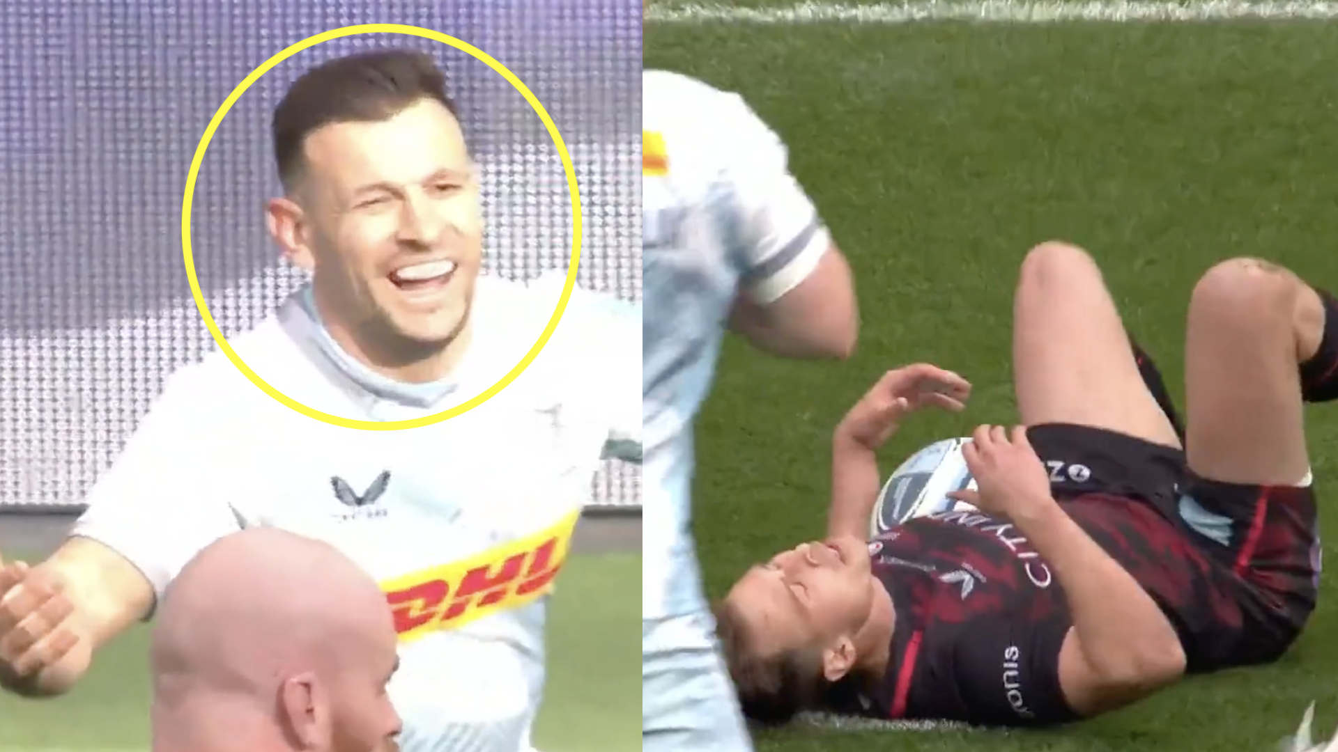 Controversy as Danny Care produces exact same collision as Freddie Steward red