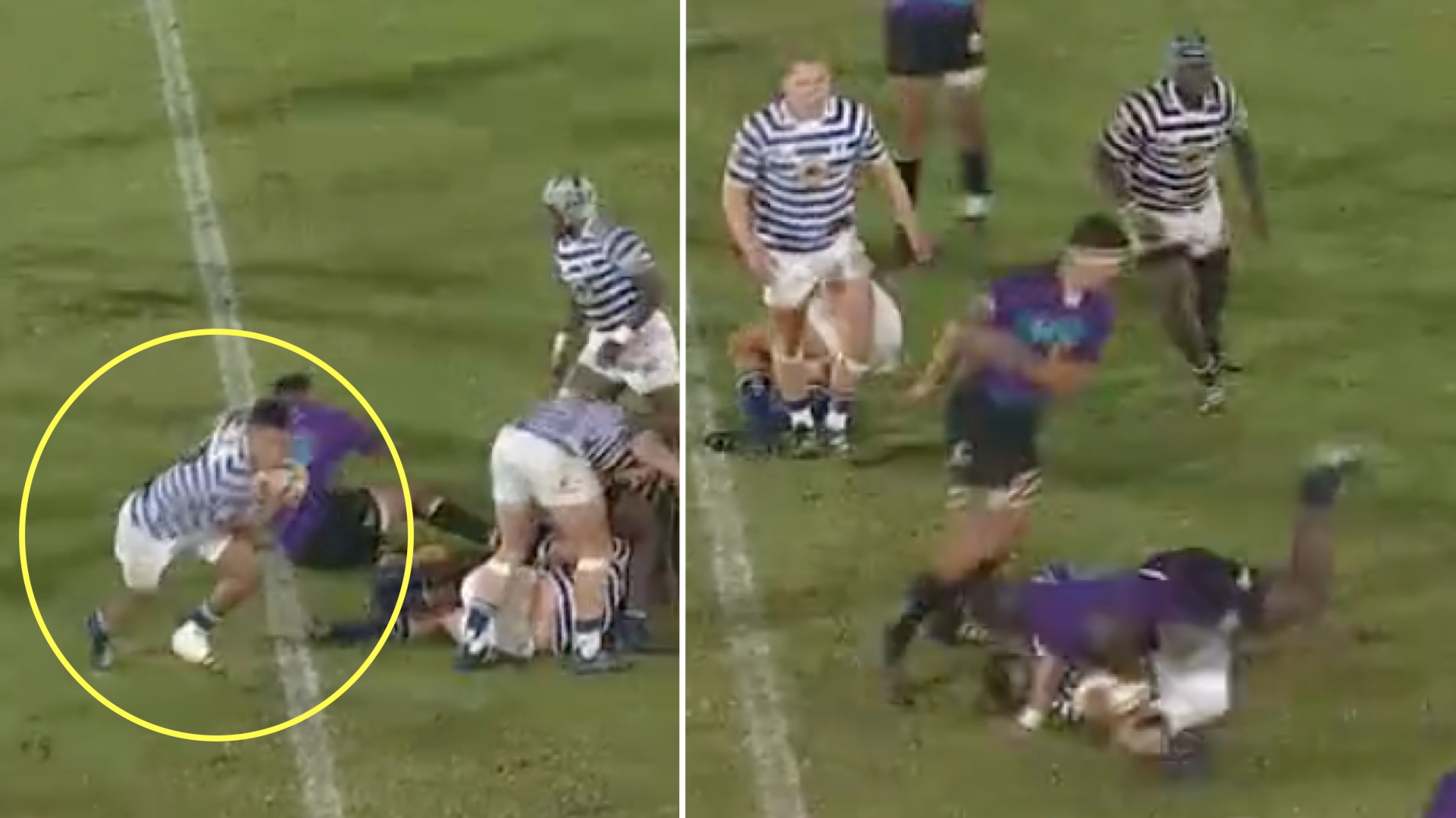 Scrum-half immediately regrets dummy in South African Varsity Cup final