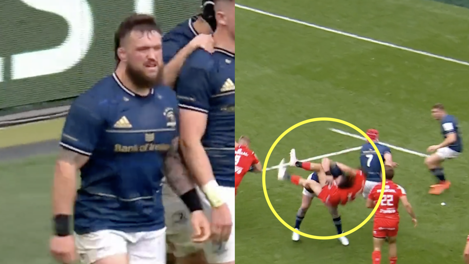 Leinster prop's grievous red card spree goes unnoticed