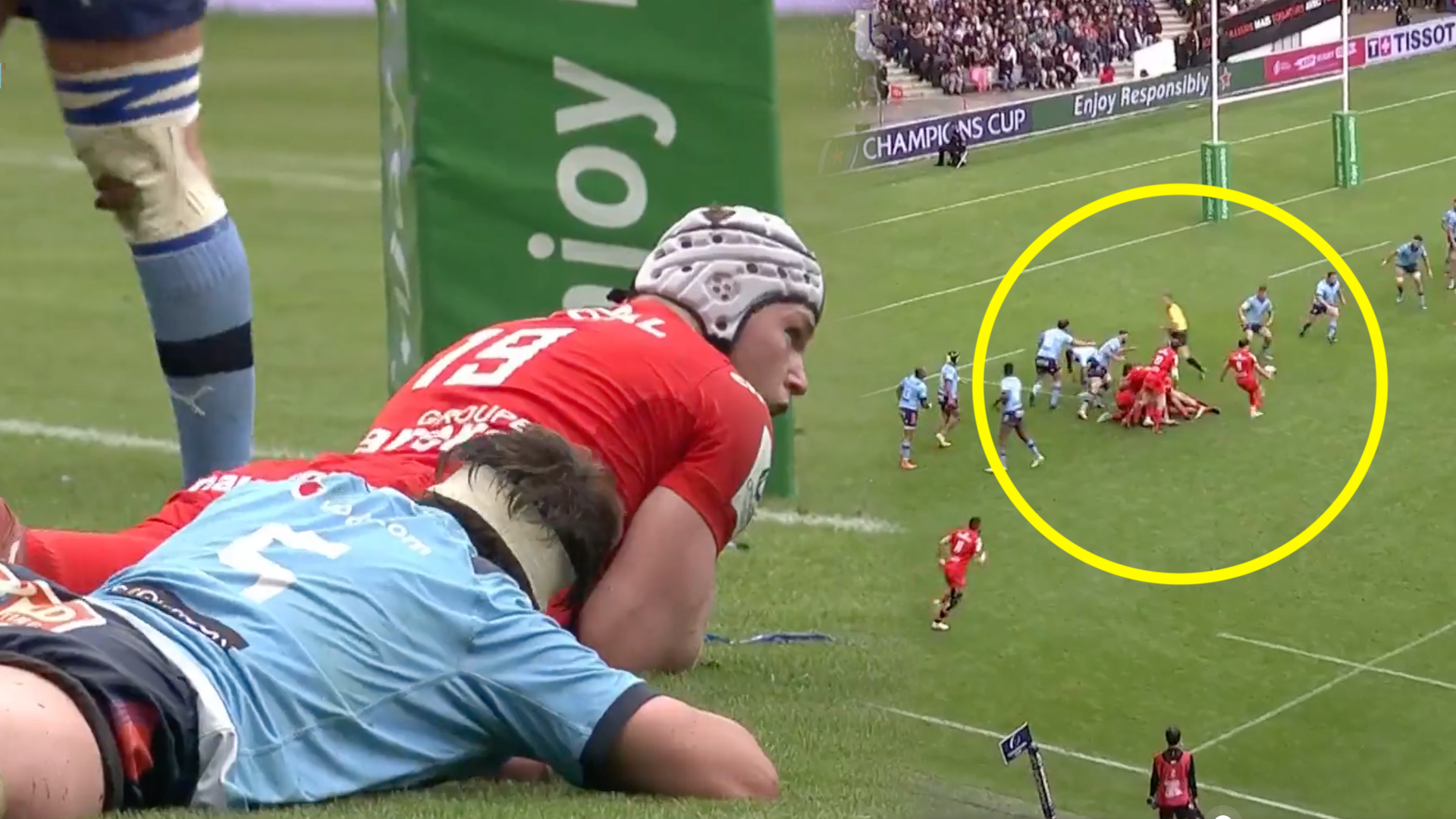 Antoine Dupont inflicts the England treatment on the Bulls