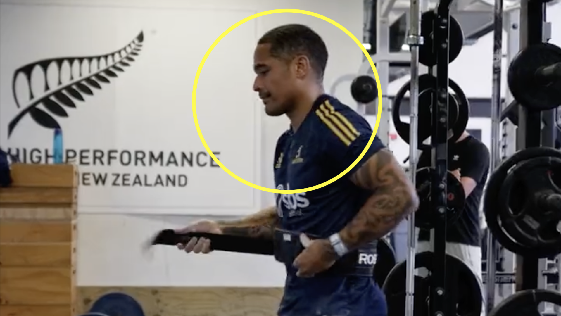 All Black shows off freakish strength for player his size
