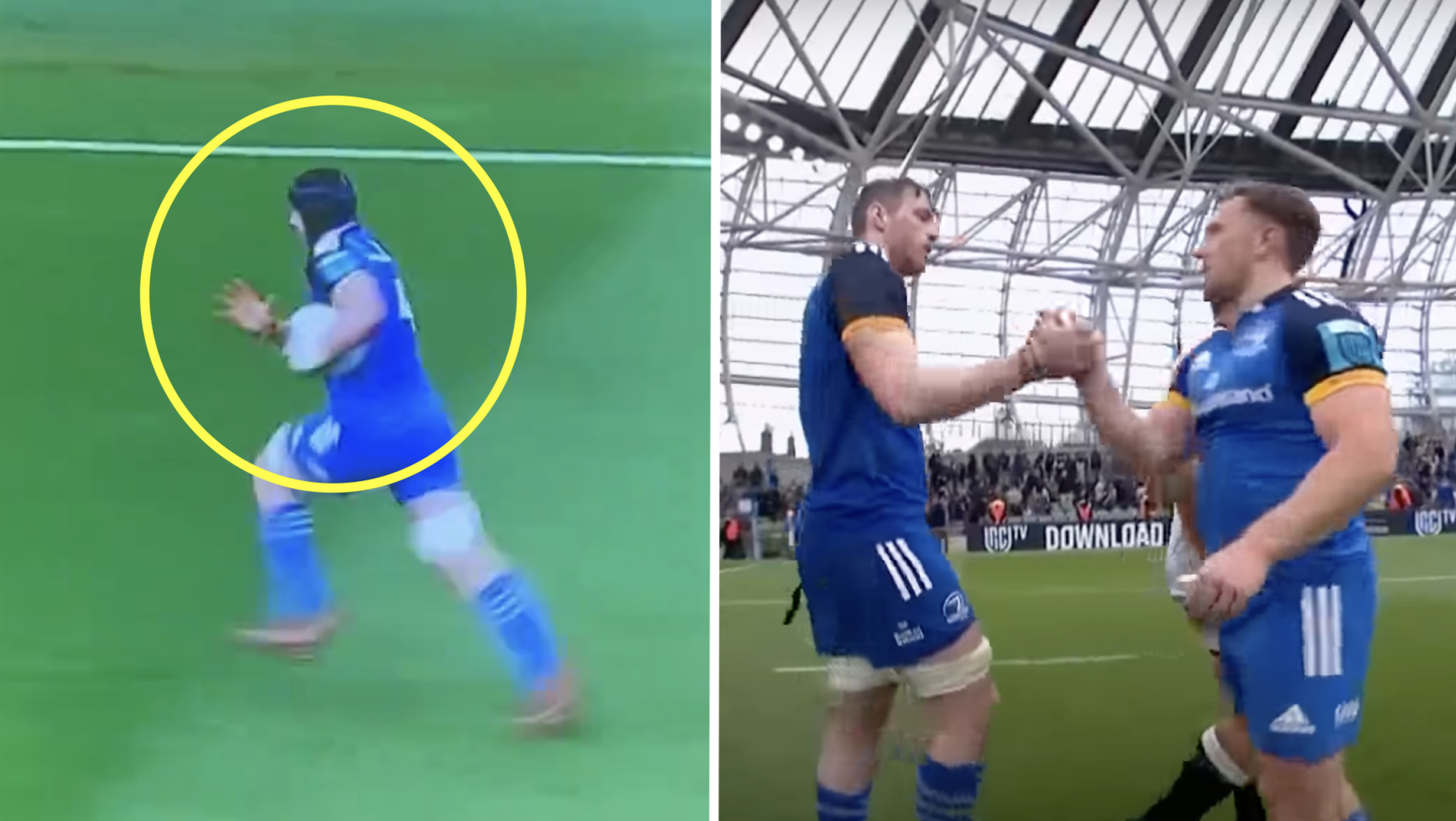 Goose stepping 113kg turbo Ireland lock changes everything we know about rugby