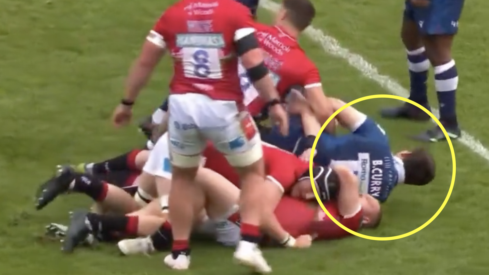 The gruesome injury that has put England flanker's World Cup in jeopardy