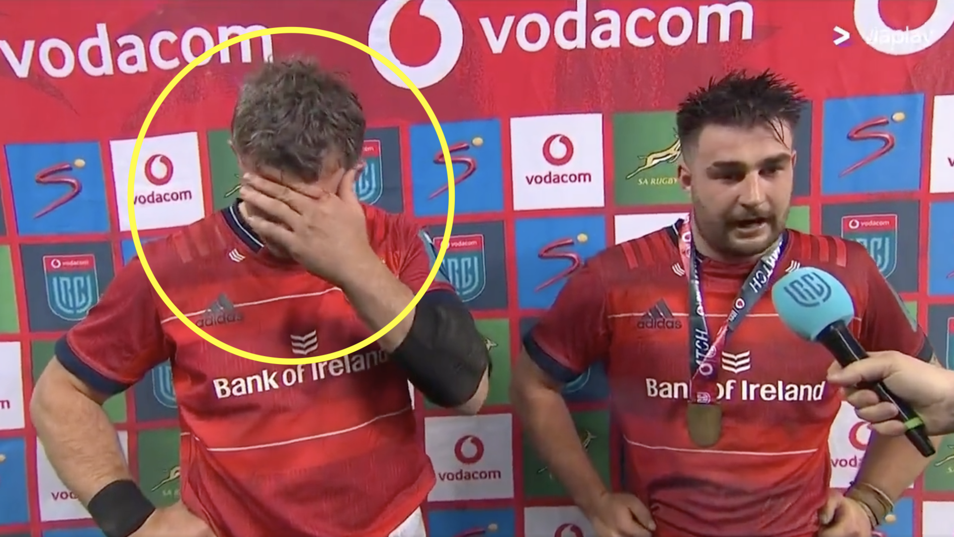 Munster captain hangs his head in shame over hero's X-rated interview