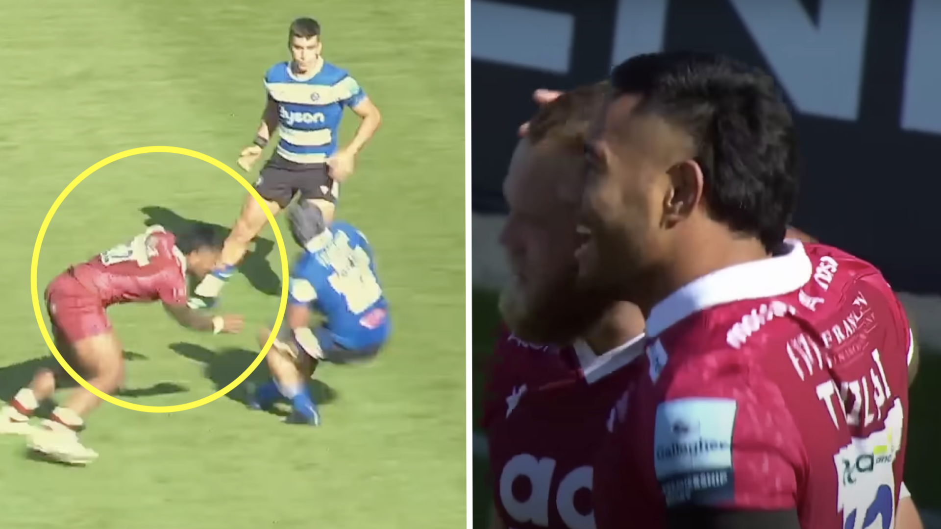 Manu Tuilagi's hit of the season was so huge it bizarrely became illegal