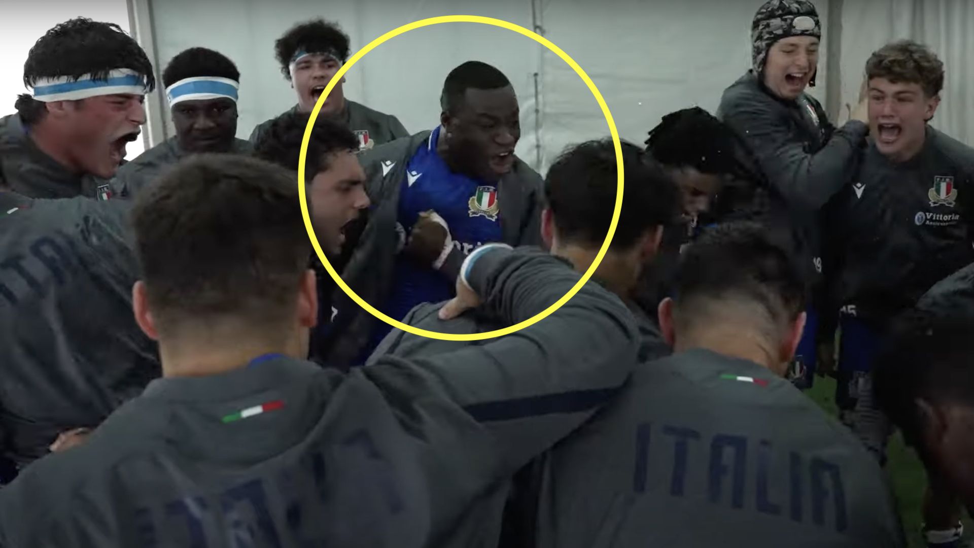 Italy captain's all time great team talk at U20 Championship goes viral