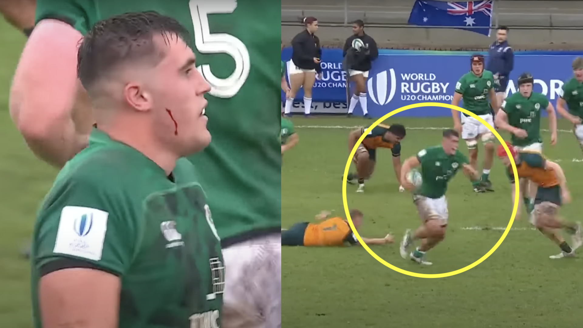'He's just so powerful': Pundits can't get enough of Ireland U20 No8