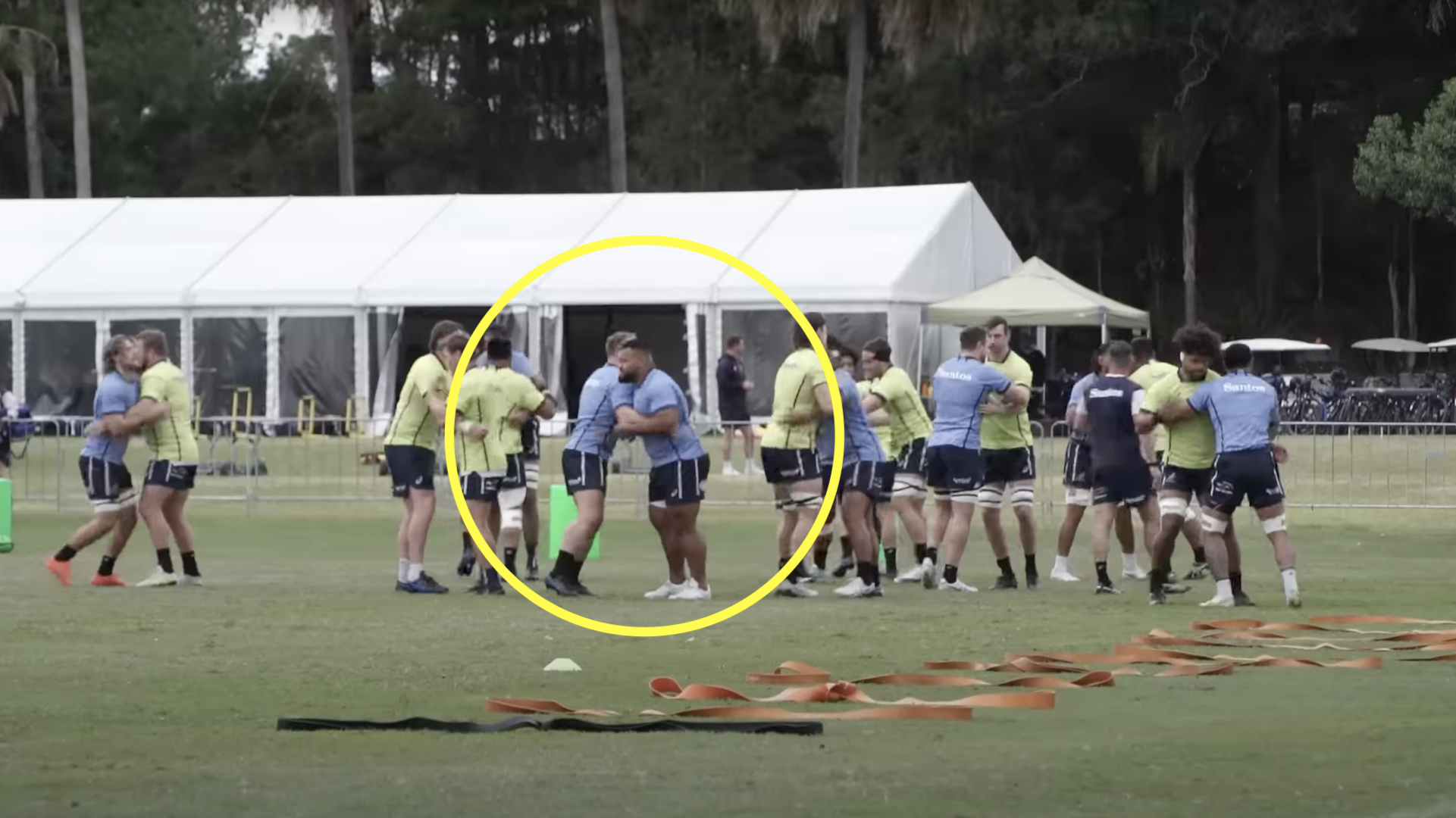 Behind-the-scenes Eddie Jones drill shows Wallabies are destined for red cards
