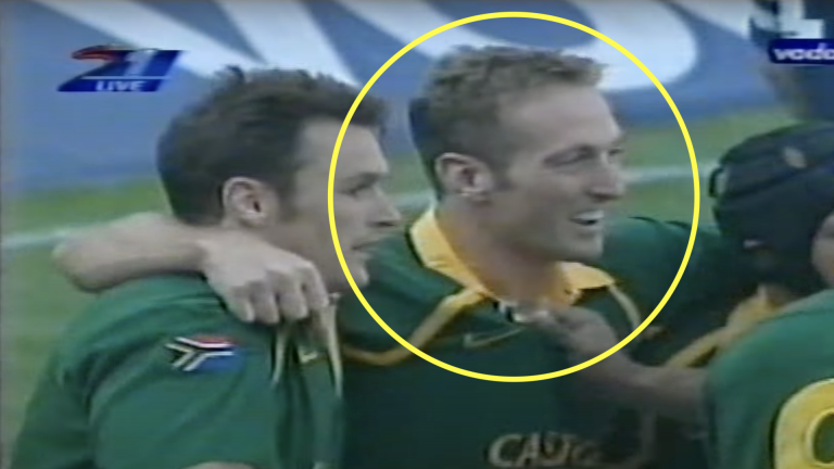 Ex Springbok winger is still in unbelievable shape eleven years after retiring