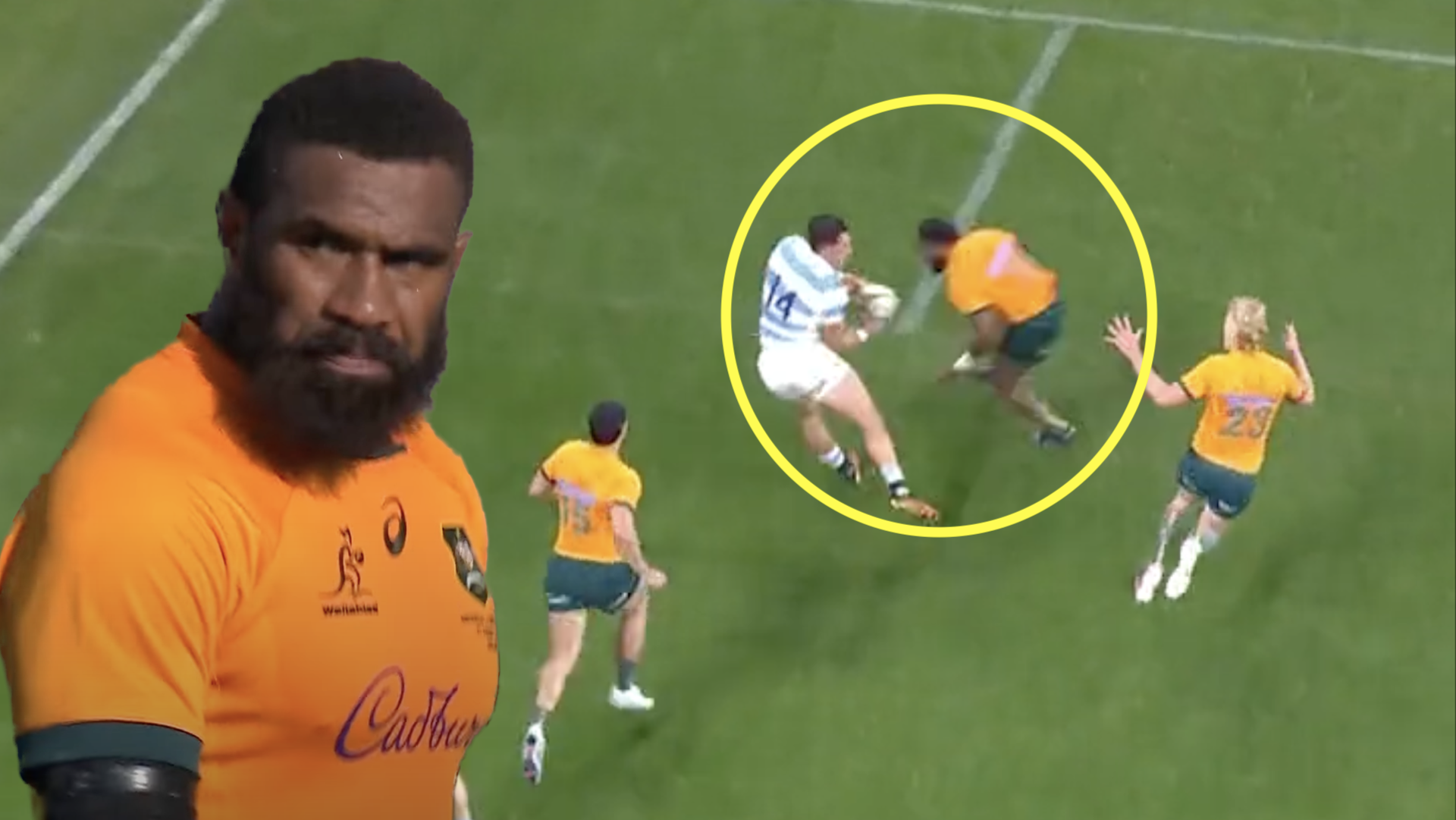 Wallabies post backfires as ultra dangerous tackle by serial offender is spotted