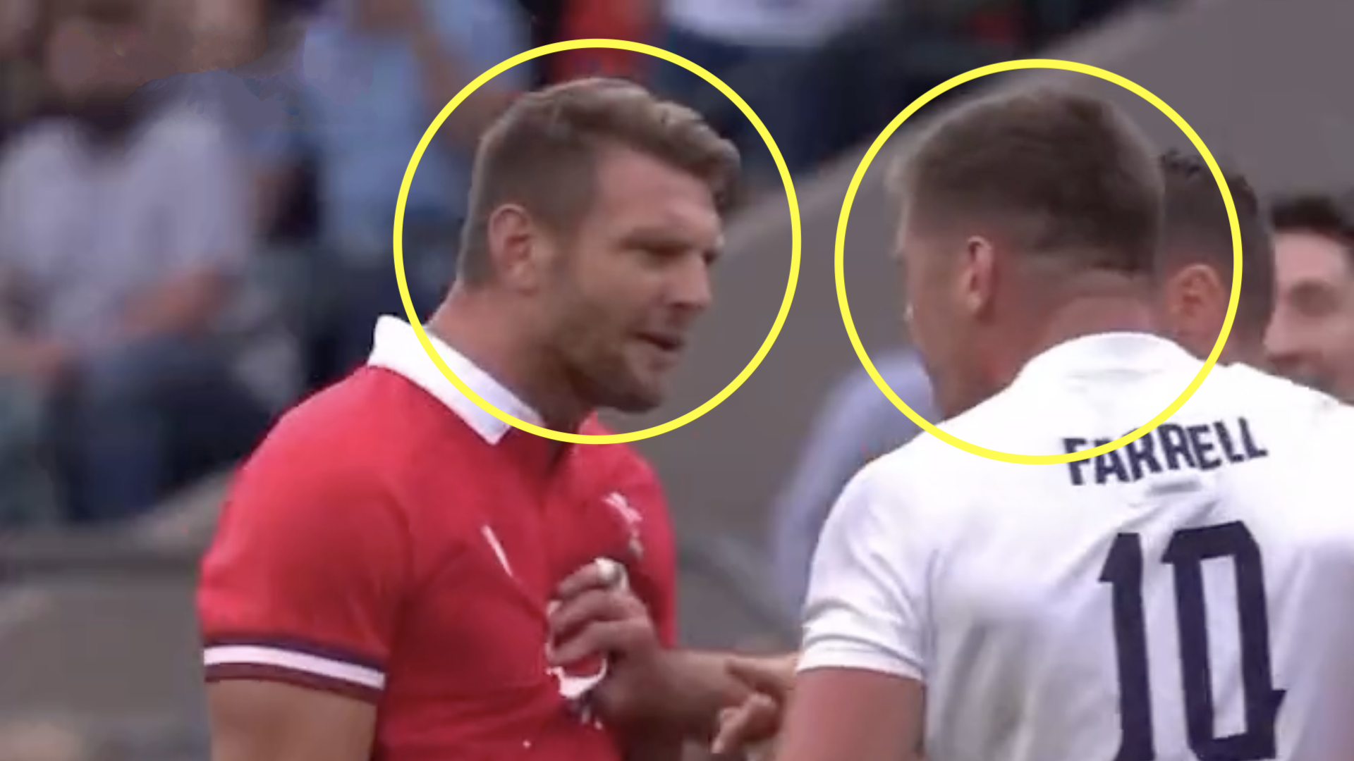 Referee came close to retiring instantly after Owen Farrell-Dan Biggar bust-up