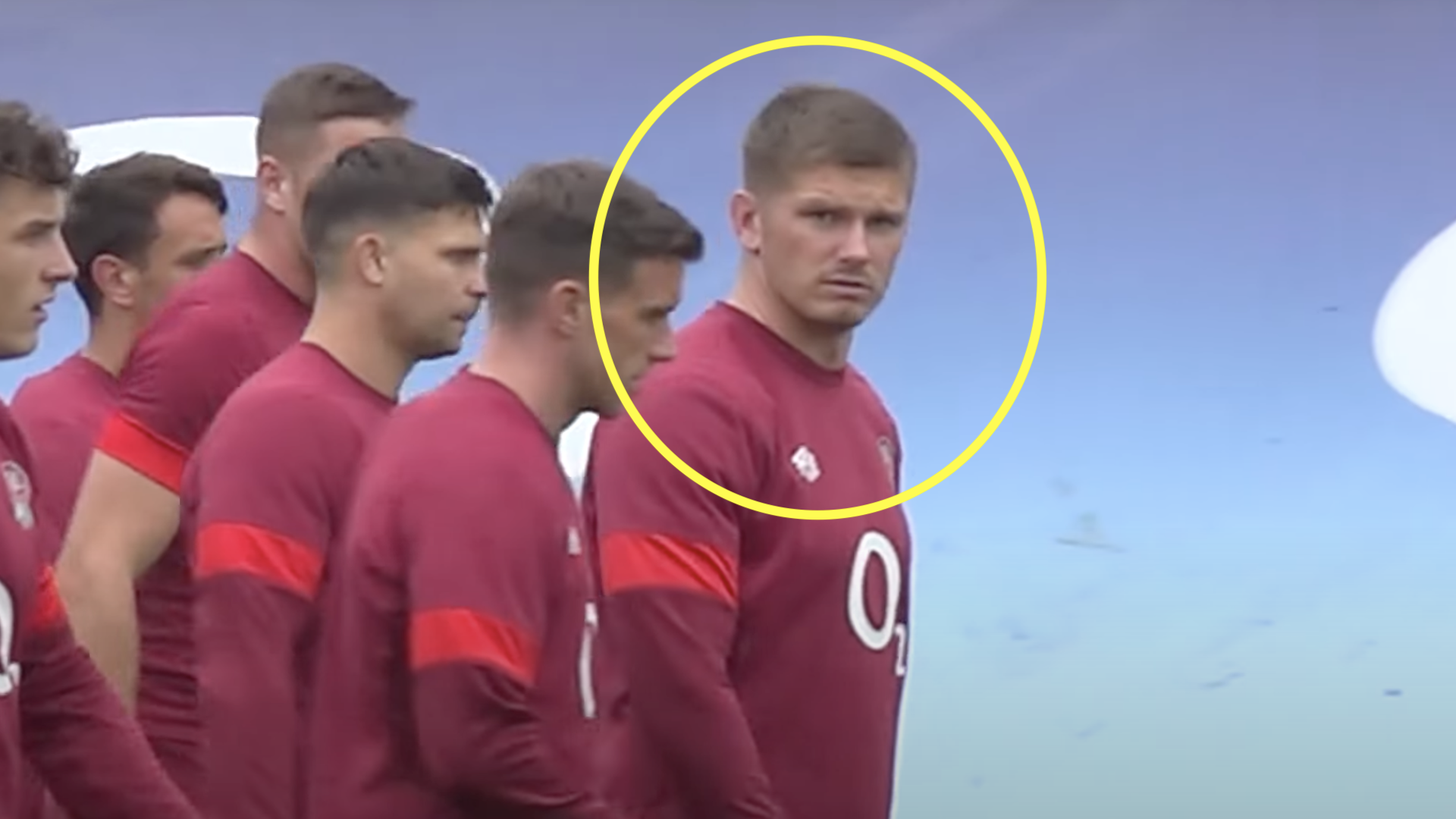 Leaked England camp video shows how Borthwick is dealing with Farrell problem