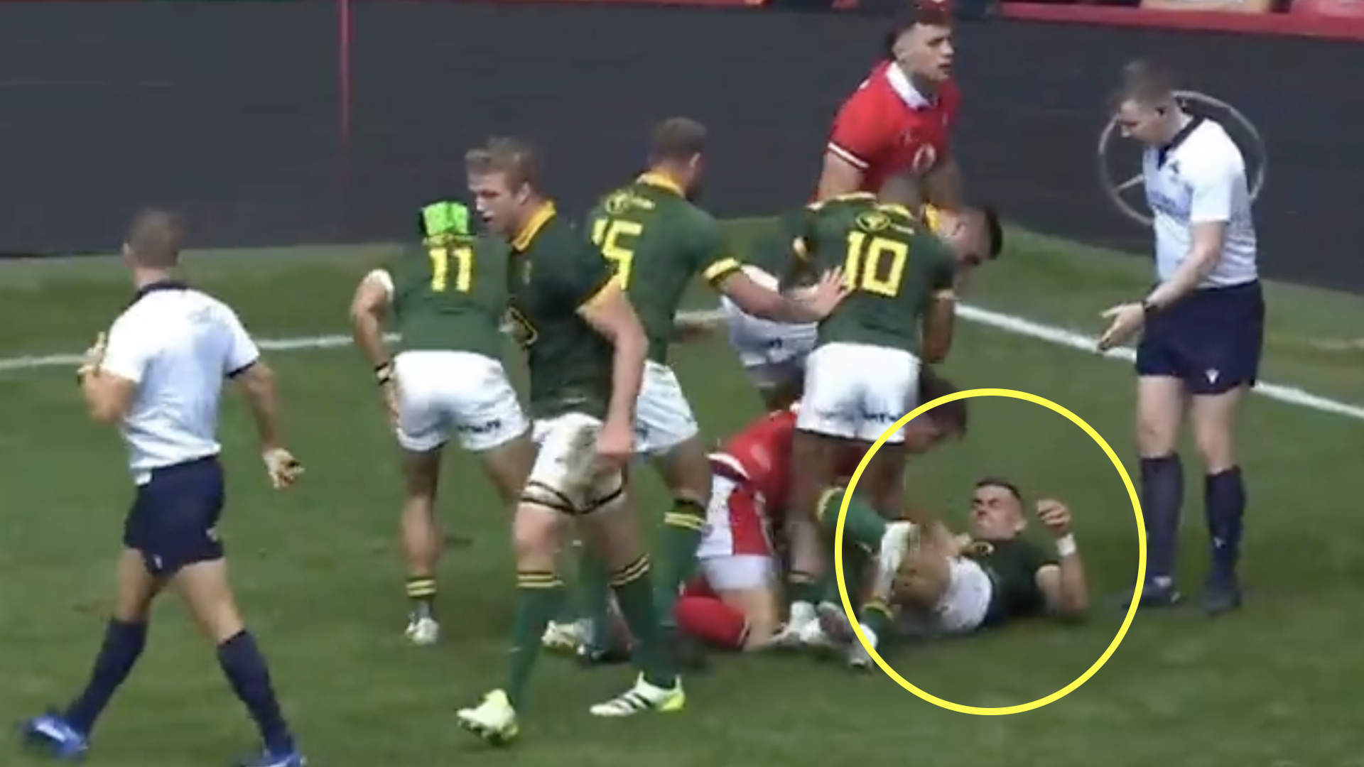 Jesse Kriel gifted easiest finish in history to end five-year try drought